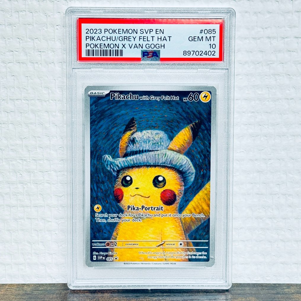 Pokémon - Pikachu van Gogh #085 Graded card - Pokémon - PSA 10 #1.1