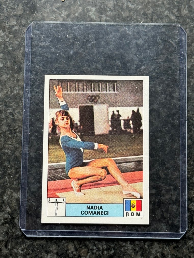 帕尼尼 - Olympics Montreal 1976 - Nadia Comaneci - 1 Sticker #1.1