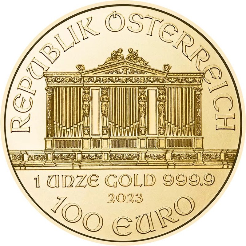 1 Troy Ounce - Oro .999 - 2024 - Vienna Philharmonic fine gold #1.1
