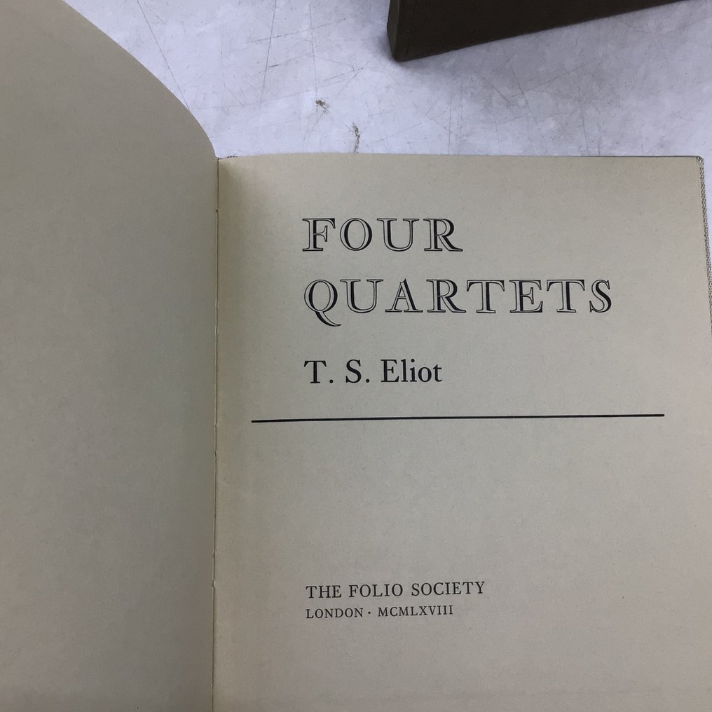 T.S. Eliot - Four Quartets - 1968 #2.1