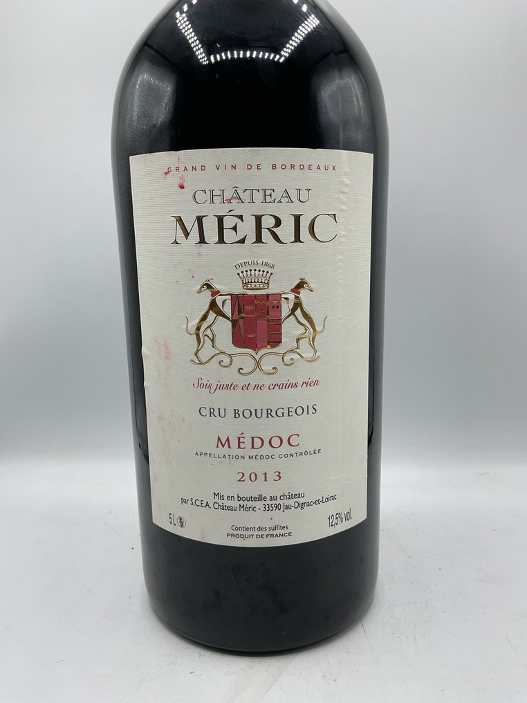 2013 Chateau Meric - Medoc Cru Bourgeois - 1 McKenzie (5l) #1.2