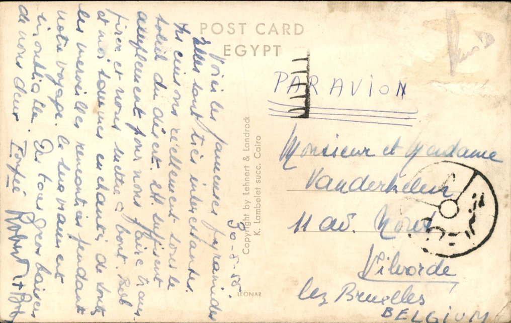 Egipt - Africa - Carte poștală (68) - 1900-1950 #3.2