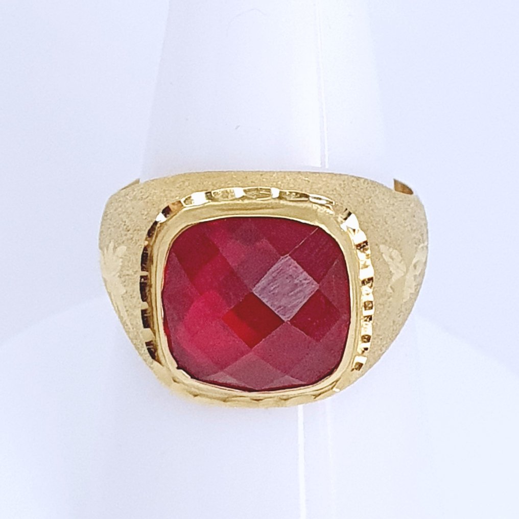 Anello - 18 carati Oro giallo -  5.00ct. tw. #1.0