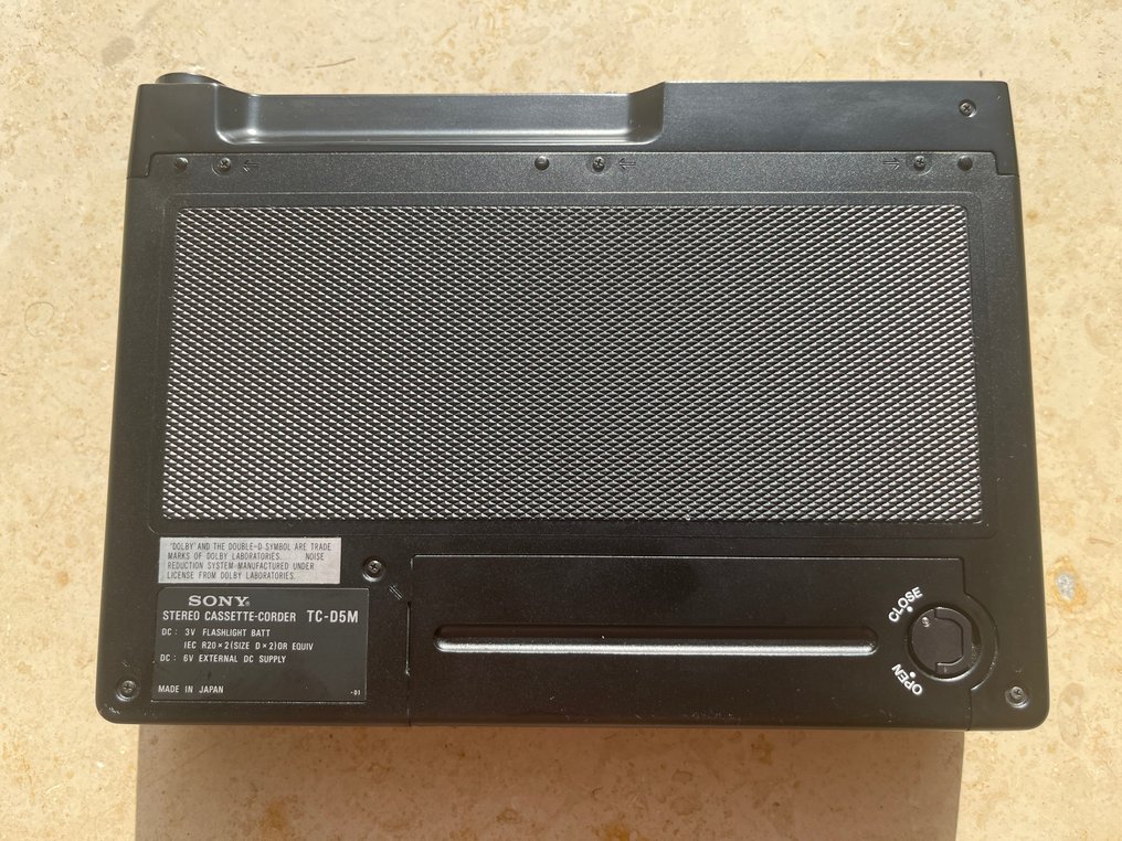 Sony - Recorder Tc-D5M, microfon ecm-990F Înregistrator audio - Modele multiple #3.2