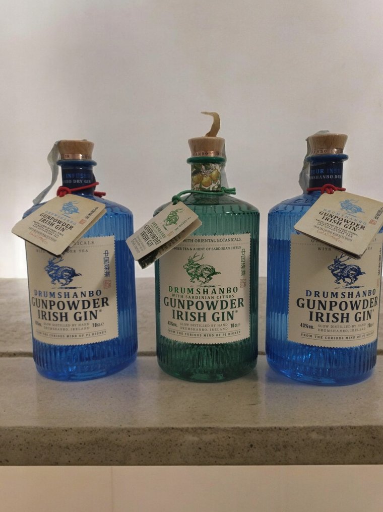 Drumshanbo - Gunpowder Irish gin - 700ml - 3 bottles #1.1