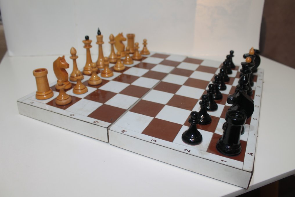 西洋棋套裝 - Сhess set with board - 木 #2.1