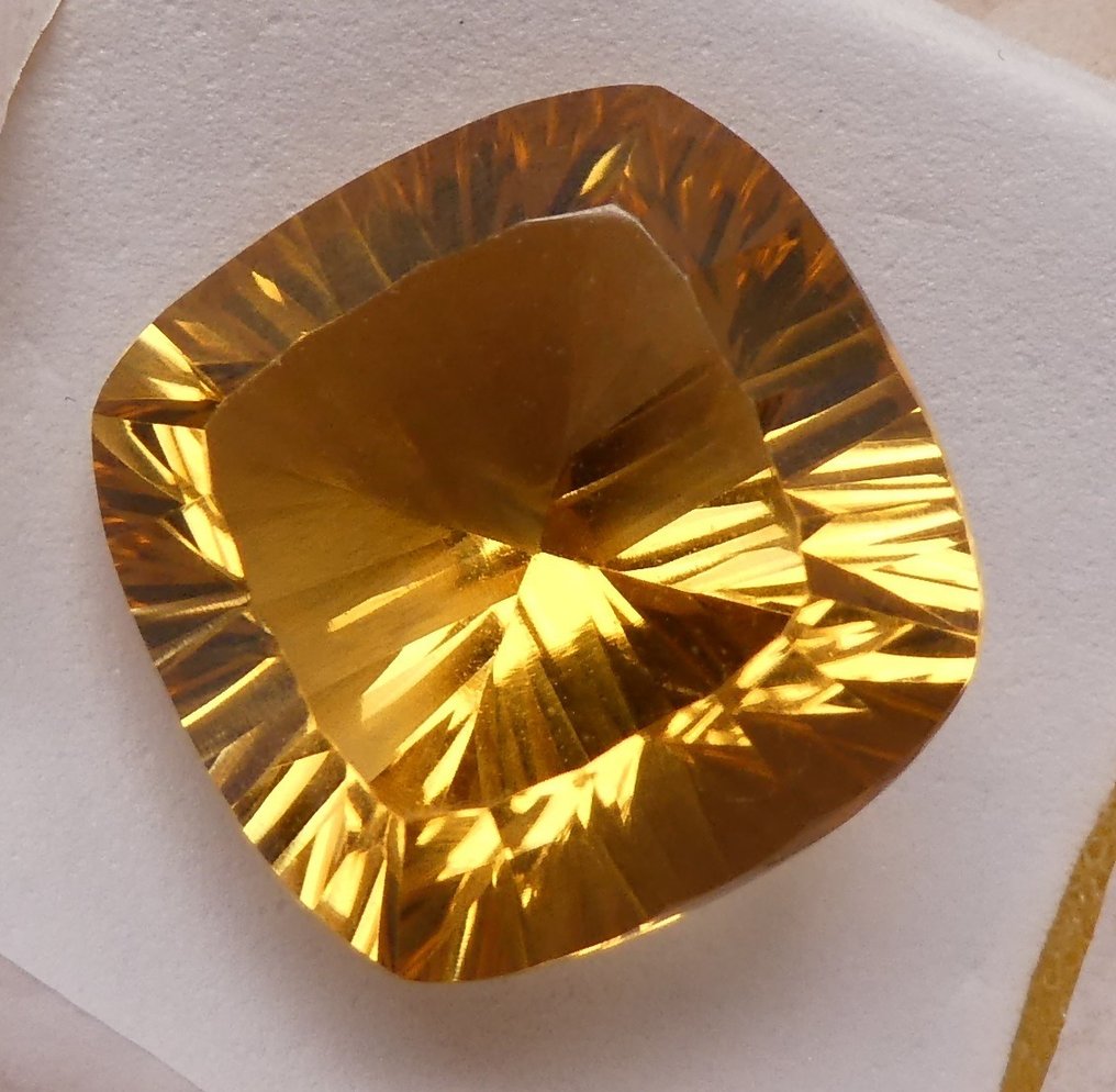 没有保留价 黄水晶  - 21.15 ct - 西班牙宝石学院（IGE） #1.2