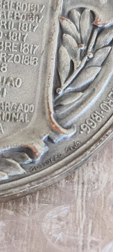 Argentina - Medal - Juan Gregorio De Las Heras 1906 - 1906 #4.3