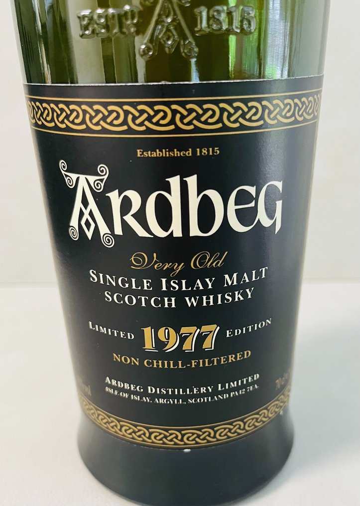 Ardbeg 1977 - Original bottling  - b. anii 2000 - 70 cl #2.1