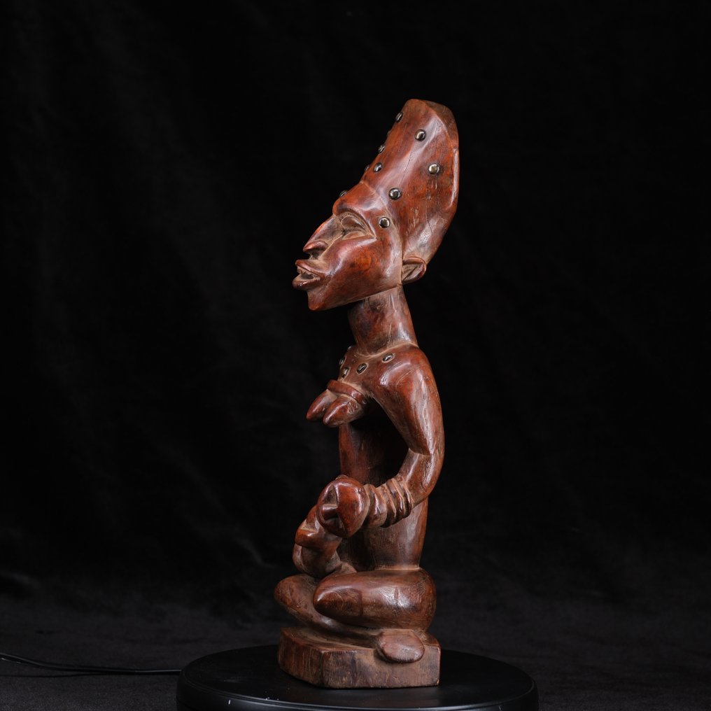 Maternité Phemba avec clous - Posąg - Mayombé - Demokratyczna Republika Konga  (Bez ceny minimalnej
) #2.1