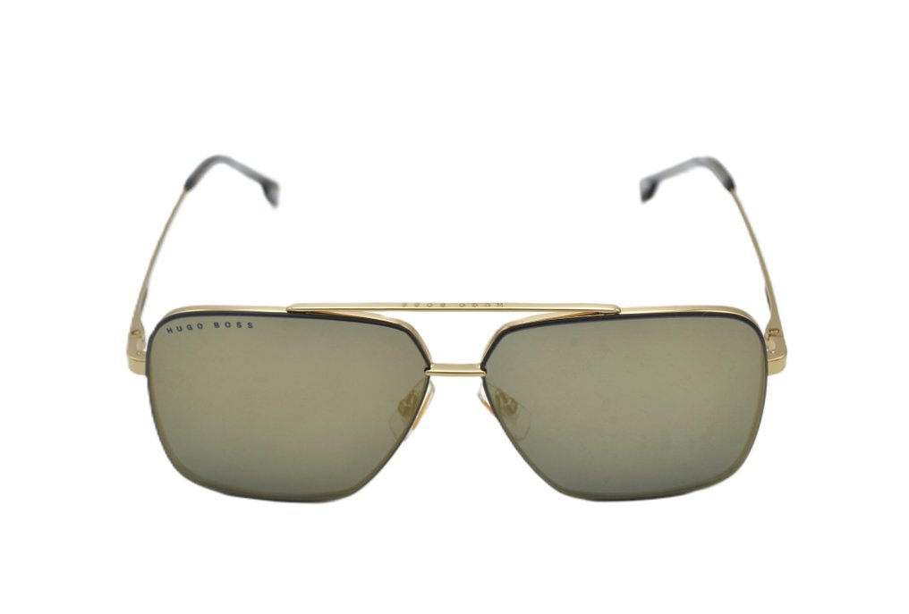 Hugo Boss - 1325S J5GUE - Made in Italy - Gold Metal Design & Gold Lenses - *New* - 太阳镜 #3.2