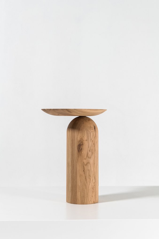 Domum interior and furniture - Domum Interior and furniture - Table (2) - Andromeda set - Oak - Andromeda side table #1.0