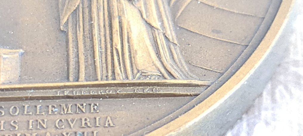 Γαλλία - Αναμνηστικό μετάλλιο - Feast for the coronation of Napoleon 1st - 1804 #2.1