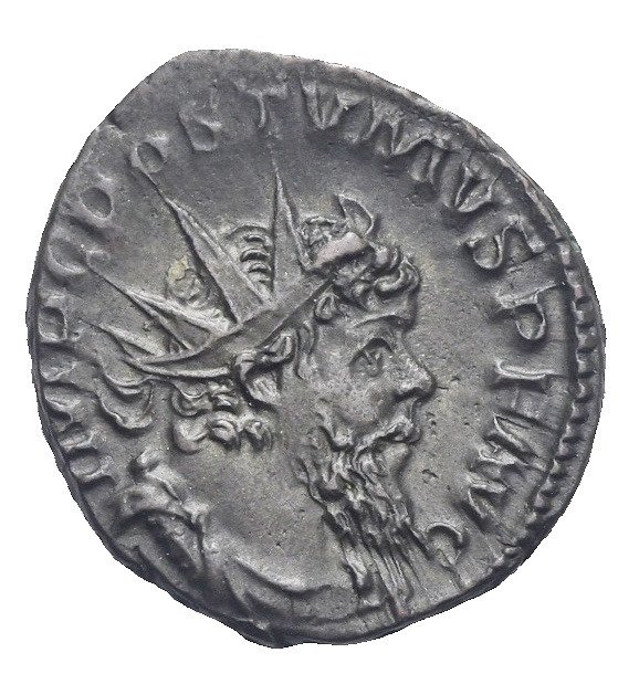 Empire romain. Postume (260-269 apr. J.-C.). Antoninianus Treveri - Pax  (Sans Prix de Réserve) #2.2