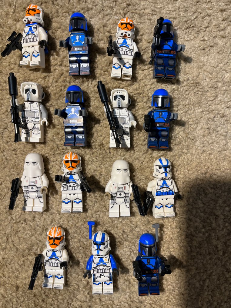 LEGO - Star Wars Lot Clone Trooper Scout Trooper Snow Trooper Mandalorian #1.1