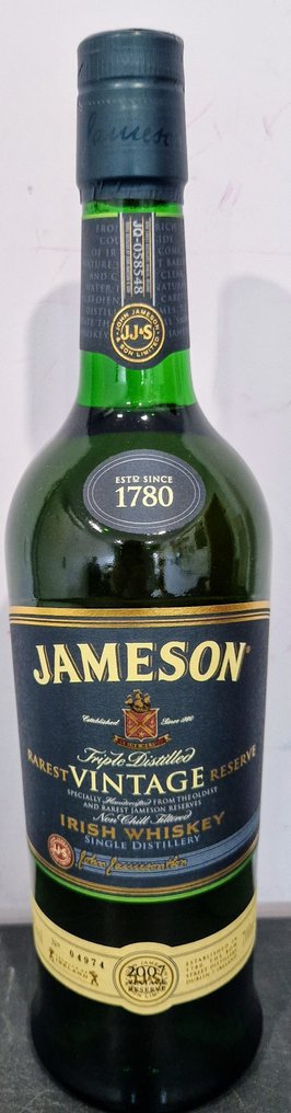 Jameson - Rarest Vintage Reserve 2007 Edition  - 700ml #2.1