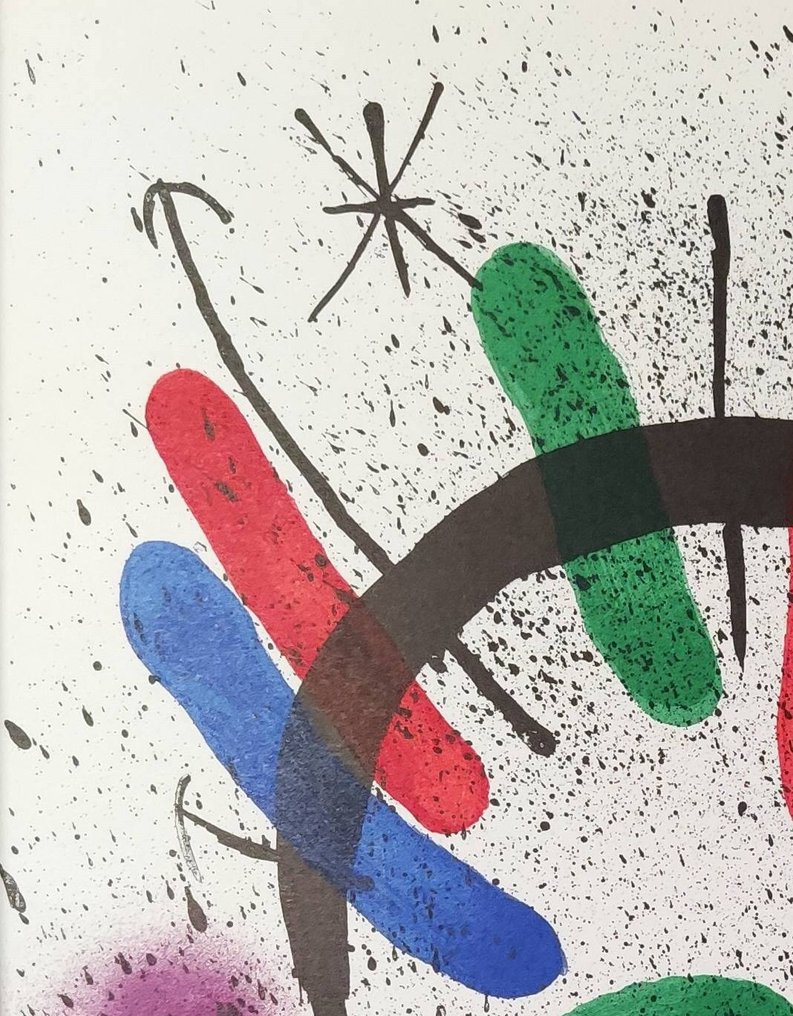 Joan Miro (1893-1983) - Litografía original II #1.2