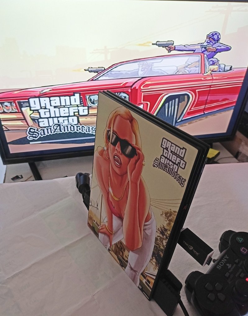 Sony - Playstation 2 (PS2) - PS2 GTA+DIGITAL GAME+25 Games - Consola de ...