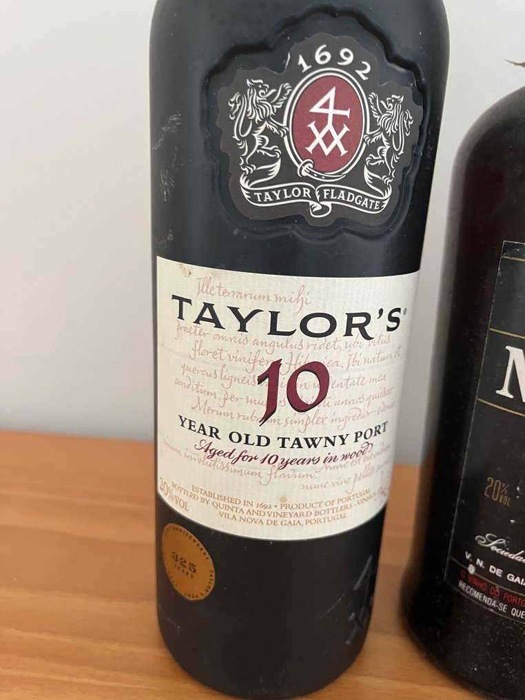 Port: Taylor’s 10yo Tawny, 2011 Messias Vintage, NV Messias, 1982 Rainha Santa Vintage & NV - Douro - 5 Bottiglie (0,75 L) #1.2