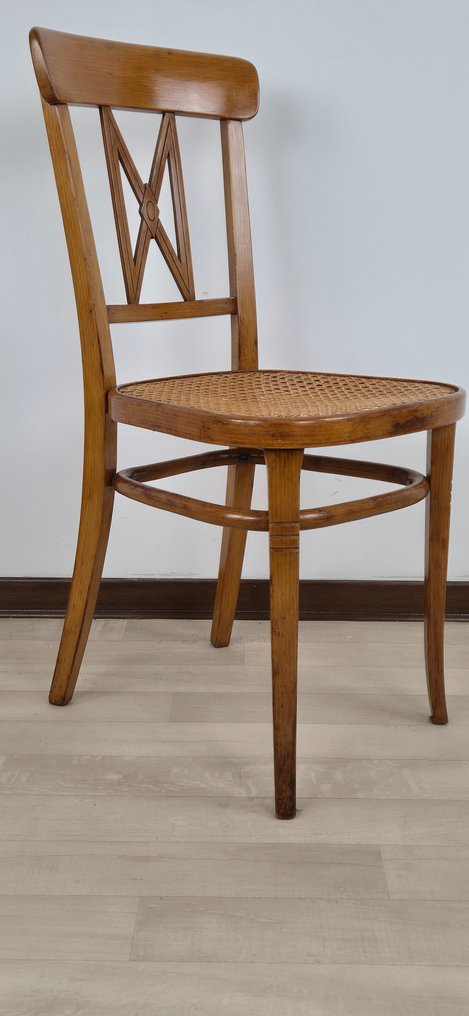 Art Dèco Thonet Chair - Stol - Bukket træ #1.1