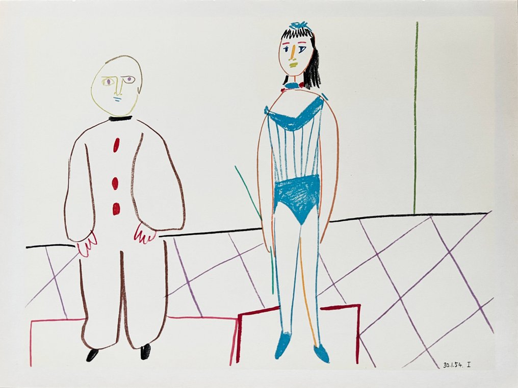 Pablo Picasso (1881-1973) - La Comédie Humaine #1.1