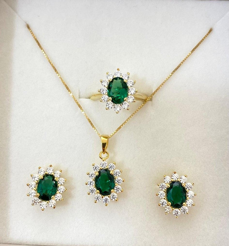 沒有保留價 - 三件珠寶套裝 銀 #1.0