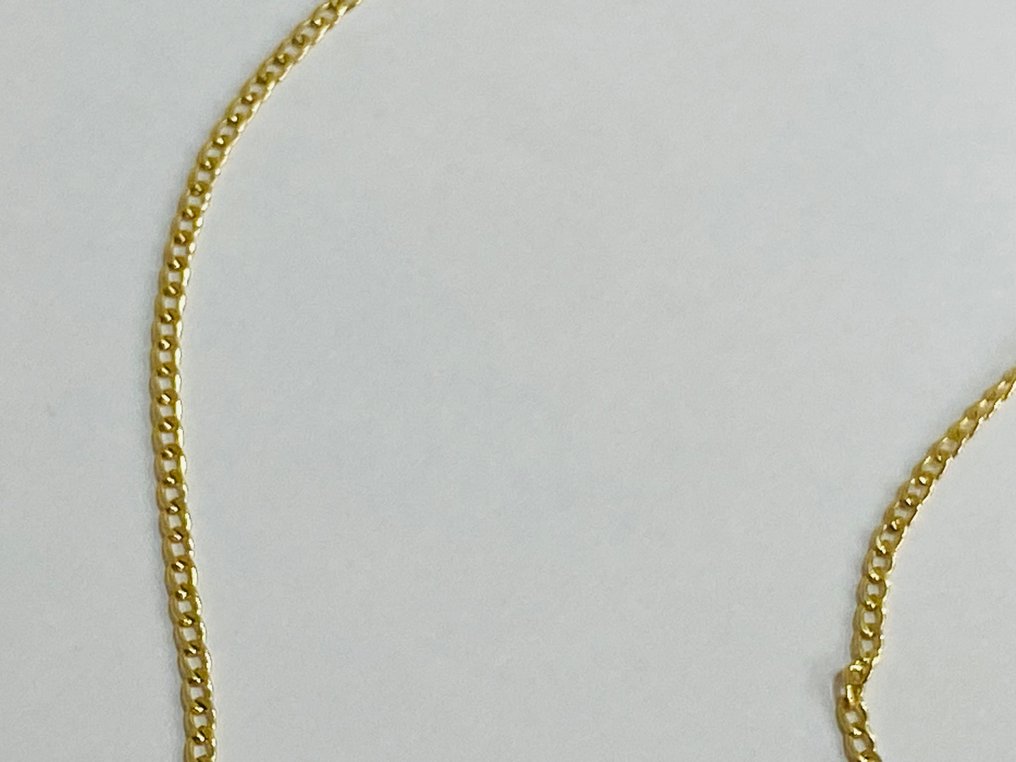 Zonder Minimumprijs - Halsketting - 18 karaat Geel goud #3.1