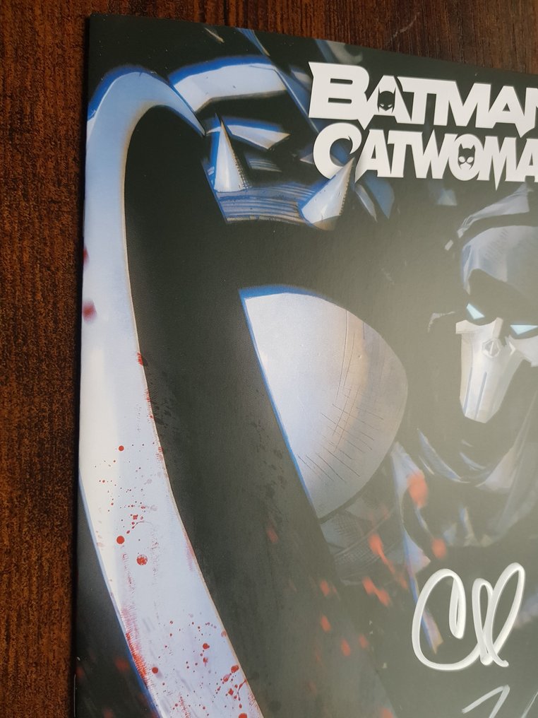 Batman / Catwoman #6 Clay Maan Cover 1ST PRINT - Signed by creators Tom King and Clay Maan - With COA - 1 Signed comic/2021 #2.1
