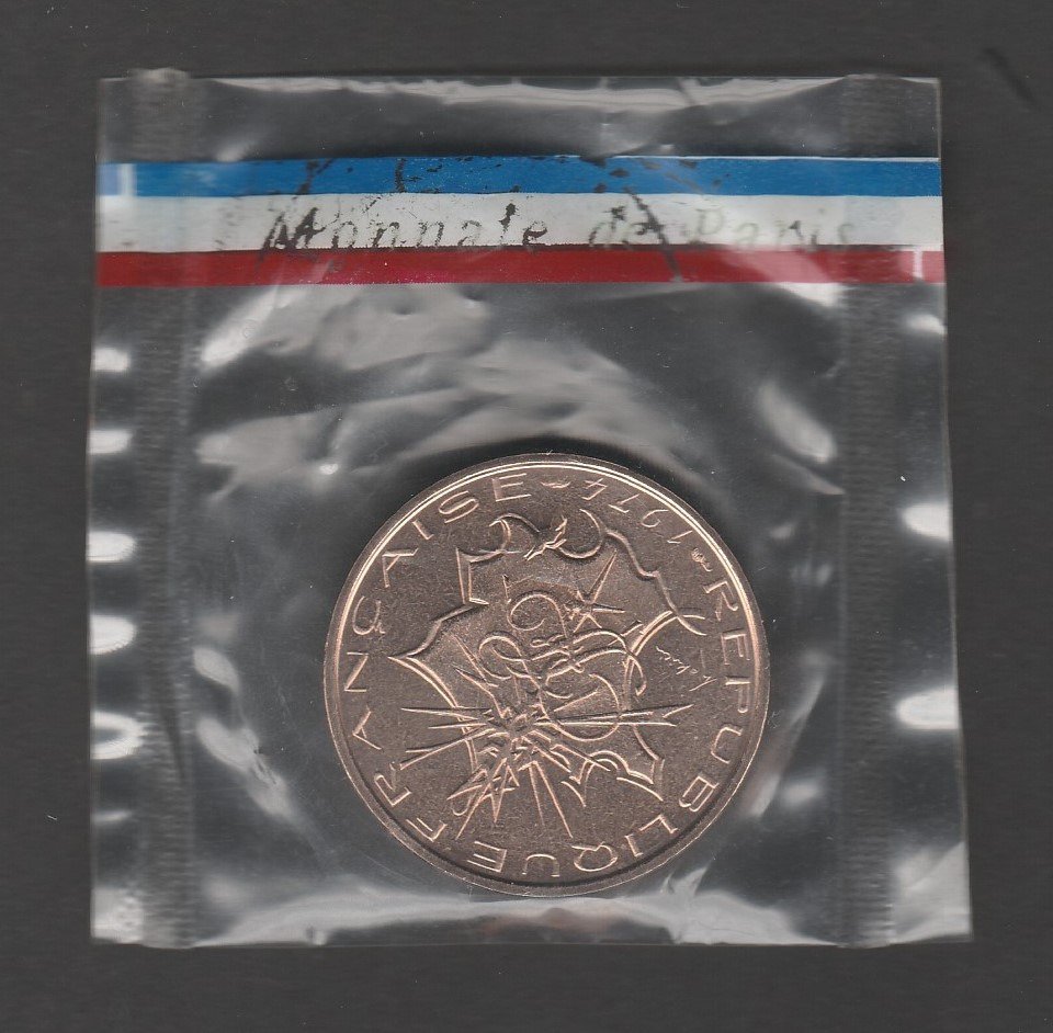 Frankrijk. Fifth Republic. 10 Francs 1974 Mathieu. Essai tranche A  (Zonder Minimumprijs) #1.2
