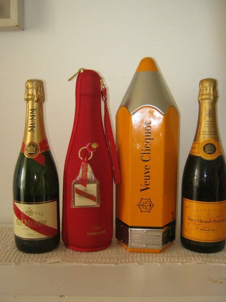 G. H. Mumm, Veuve Clicquot - Champagne - 2 Bottles (0.75L) #2.1