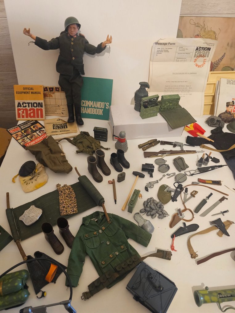 Palitoy  - Action figure Action Man with Accessoires - 1950-1960 - Verenigde Staten #3.1