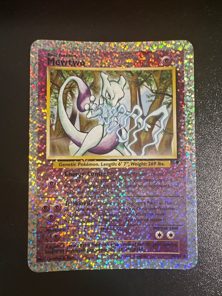 Pokémon - 1 Card - boxtopper mewtwo #1.1