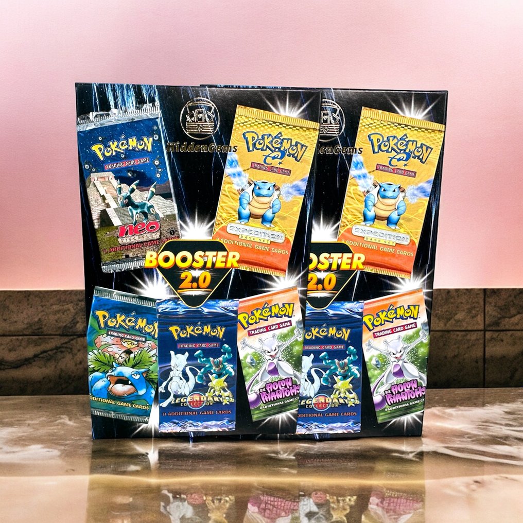 HiddenGems - 2 Booster box - 2x Pokémon Booster Box 2.0 Booster Mystery Box - Pokemon #1.1