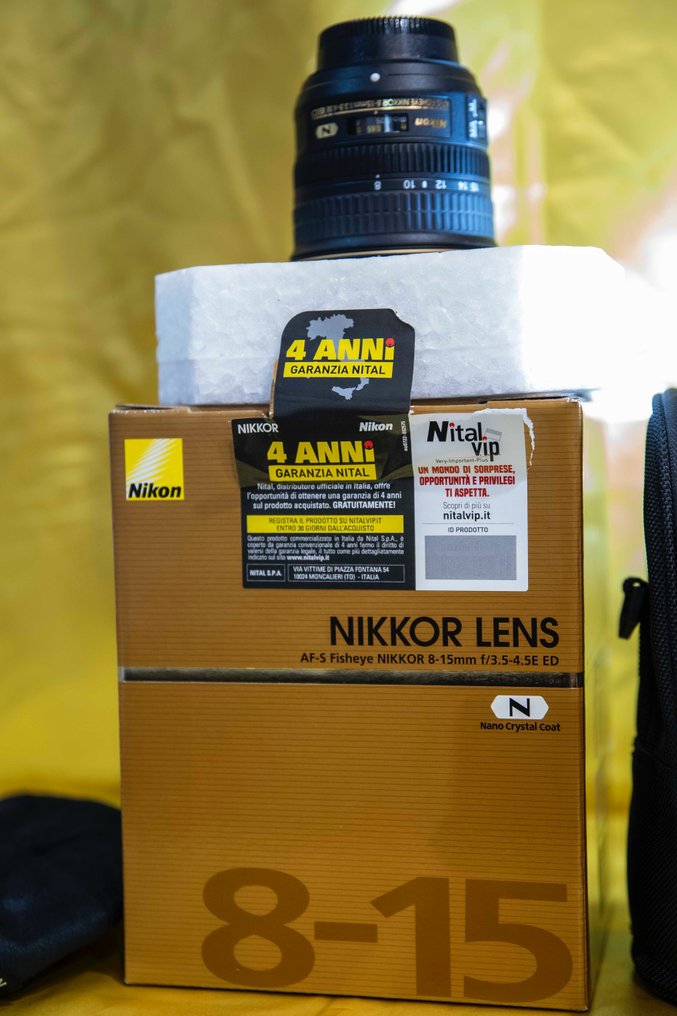 Nikon AF-S Fisheye Nikkor 8-15 Zoomlens #1.1