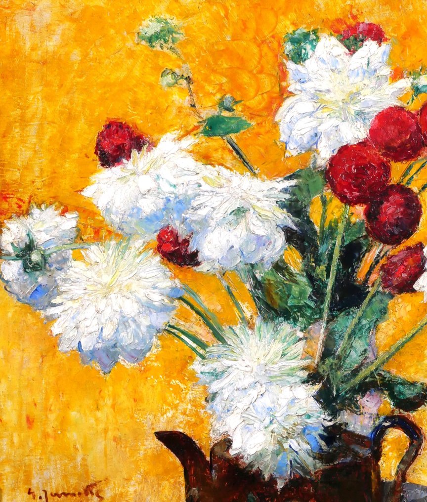 Georges Bernard Jamotte (1880-1940) - Bouquet of flowers #3.1