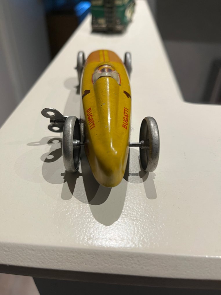 Jep - 发条锡制玩具 布加迪 - 1940-1949 - 法国 #2.1