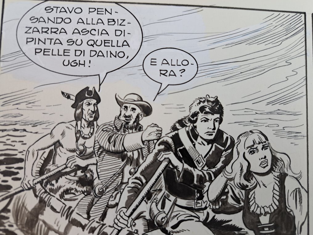 Essegesse - 1 Original page - Il Comandante Mark - La Terza Canaglia - 1981 #2.1