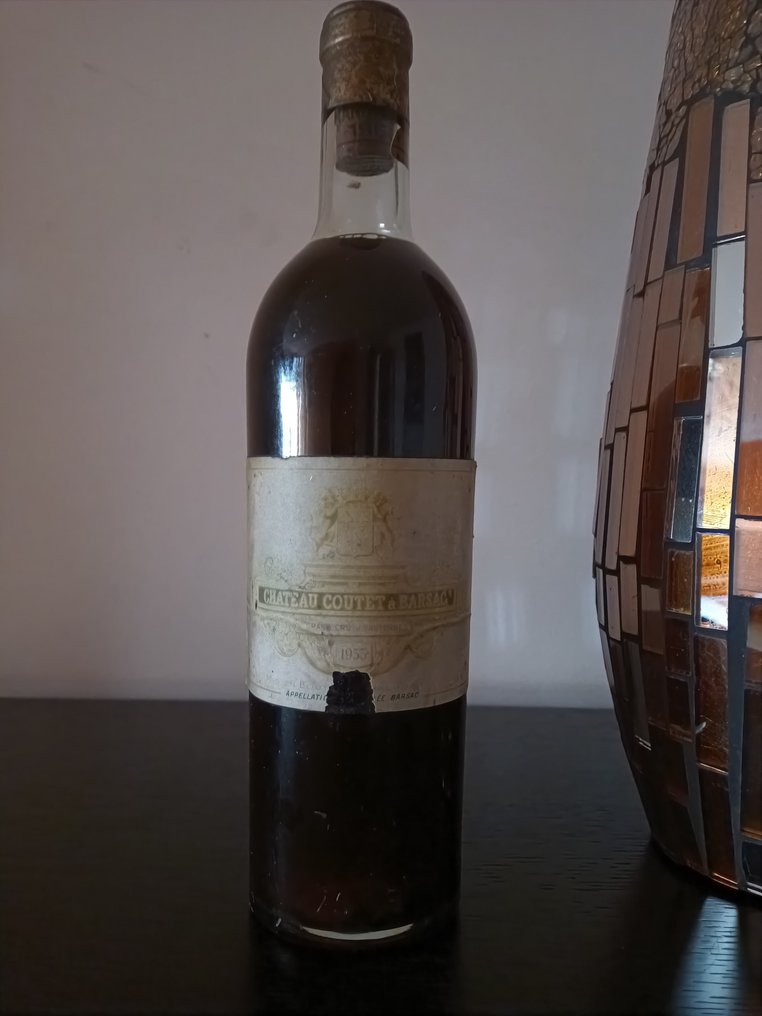 1955 Château Coutet - Barsac, Sauternes 1er Grand Cru Classé - 1 Fles (0,75 liter) #1.1