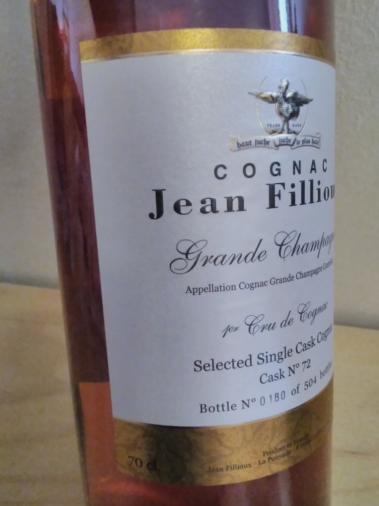 Jean Fillioux - Grande Champagne Single Cask n° 72, selected by Han Van Wees  - b. 2012 - 70cl #2.1