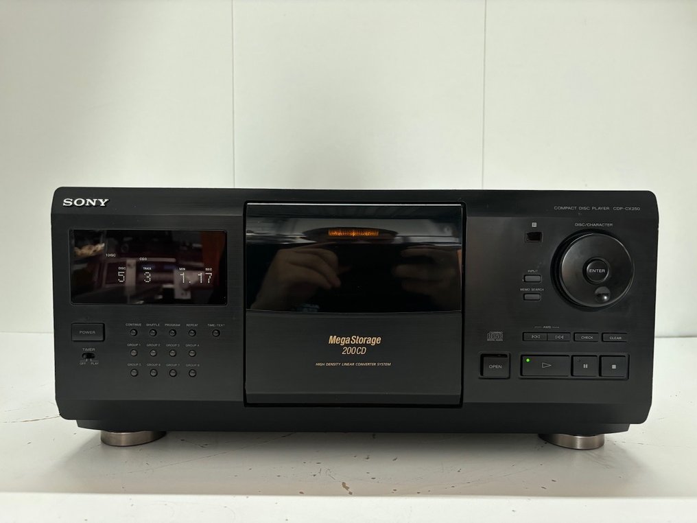 Sony - CDP-CX250 - Multi-disc (200) CD player #2.1