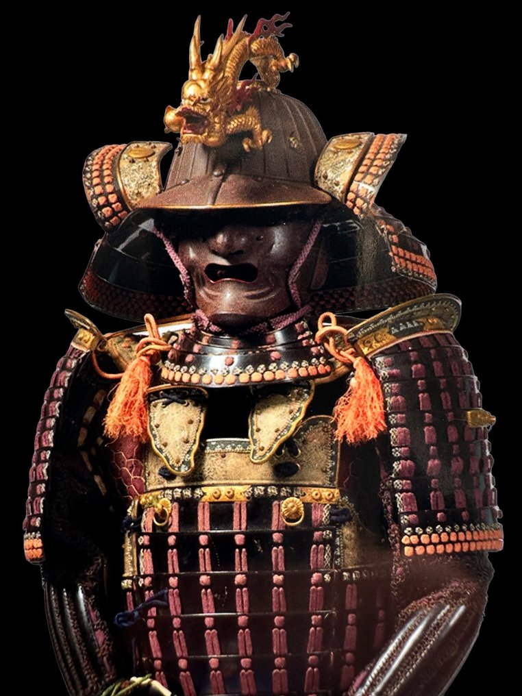 Yoroi Armor Heritage με πιστοποίηση Tokubetsu Ranking Ashikaga Clan Armor - σίδερο, δέρμα, ύφασμα - Ashikaga Clan - Ιαπωνία - Περίοδος Έντο #2.1