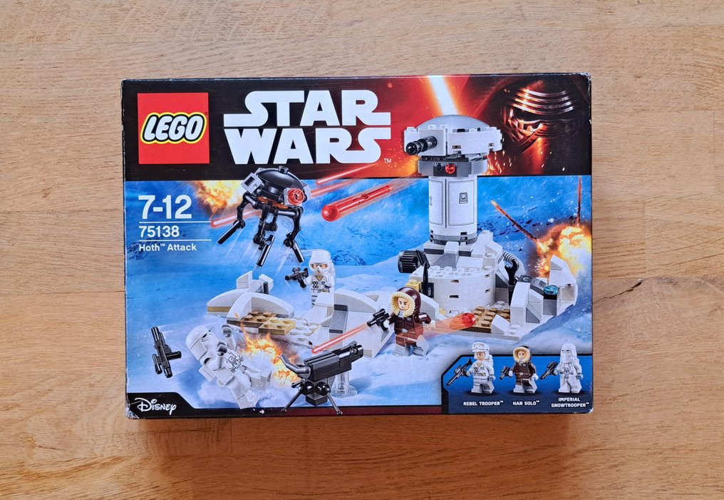 Lego - Star Wars - 75138 hoth attack, "empire strike back" - Belgique #1.1