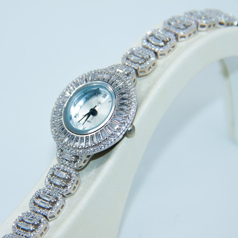 Sem preço de reserva - Bracelete Prata - Relógio de prata vintage #1.2