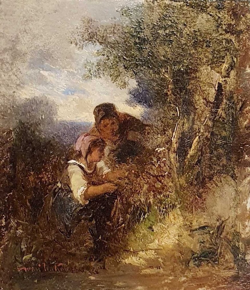 Mari ten Kate (1831-1910) - The foragers #1.1