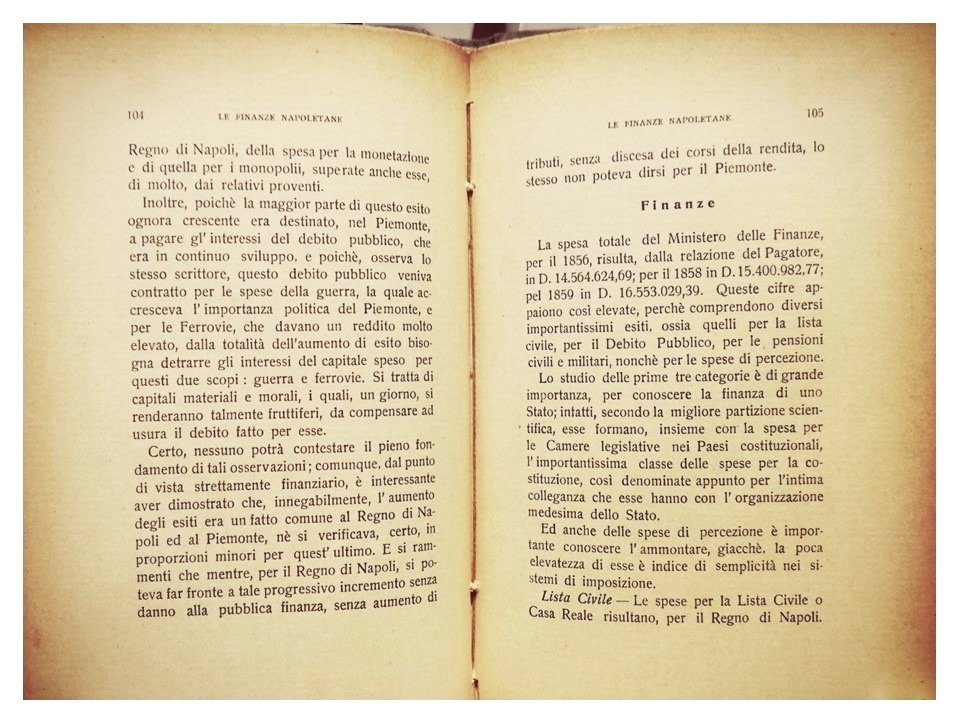 Bianchini Lodovico / Ferone Alberto / De Stefano Mario - Lotto di 3 Opere sull’Economia del Regno di Napoli - 1859-1940 #3.2