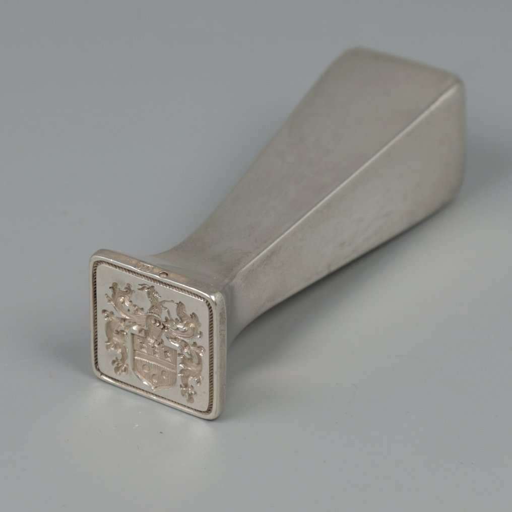 Europa .900 plata Sello de cera - 7.3 cm  (Sin Precio de Reserva) #1.1