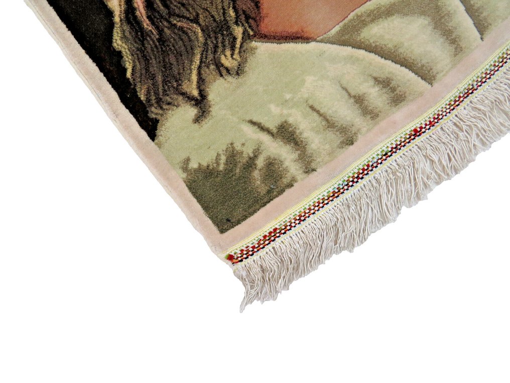 大不里士非常精美地用大量丝绸签名 - 地毯 - 54 cm - 40 cm #1.3