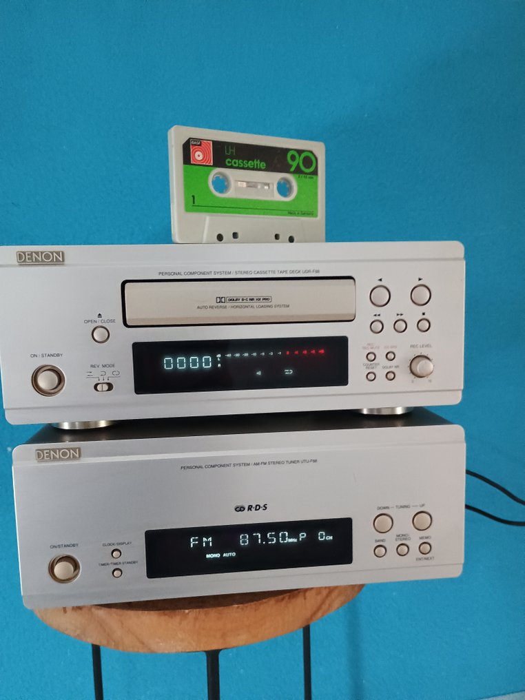 Denon - UDRF88 HX PRO kassettbandspelare, UTU-F888 tuner - Hi-fi-set #1.2