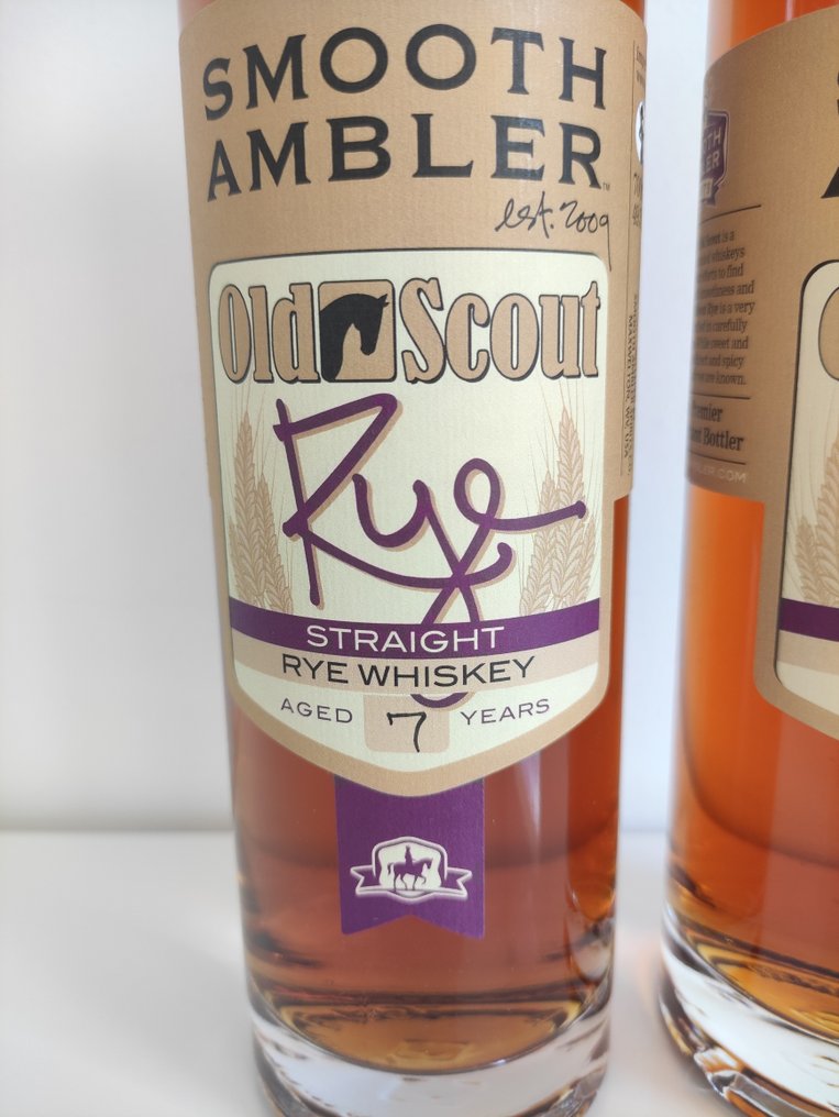 Smooth Ambler - Old Scout Rye - Batch 61  - b. 2015  - 700 ml - 2 botellas  #2.1