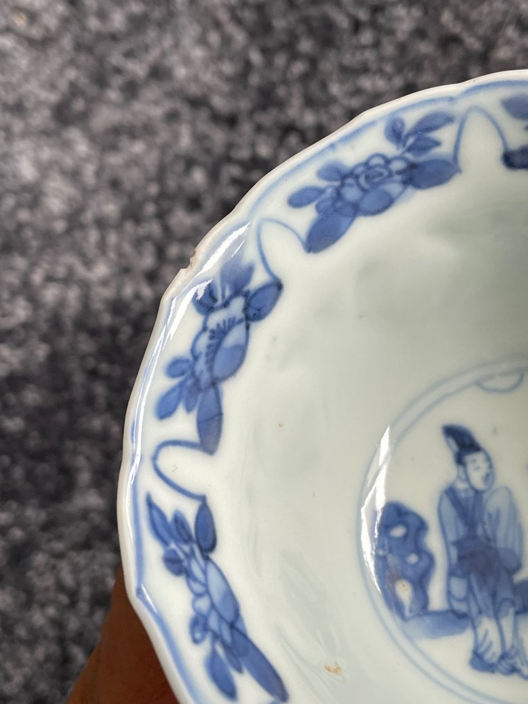 Fijne 'Florale Lange Lijs' Kop & Schotel Cup and saucer Porcelain